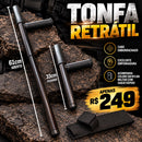 Tonfa Retrátil em Aço Carbono Preto OIF-A120
