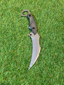 Karambit Silver Metal SK-7-PT