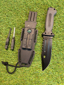Faca Tática de Sobrevivência com Kit de Emergência GK01-B