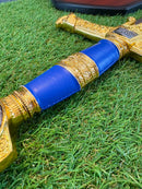 Espada Medieval Rei Salomão Azul em Aço – PFL4914BL
