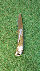 Canivete Pescador Dourado CJ-148