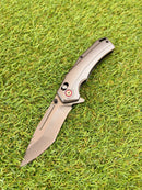 Canivete Dobrável Semiautomático com trava "Axis Lock" OIF-A057
