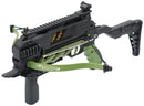 Balestra Recurva Multishot 80 Libras com Carregador para 7 Setas – Verde Militar