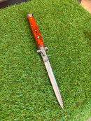 Canivete Automático Italiano Stiletto em Aço Inox TC43-M