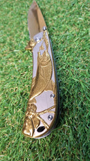 Canivete Pescador Dourado CJ-148