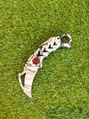 Karambit Camuflado Compacto com Clip de Bolso HZ-06-0898