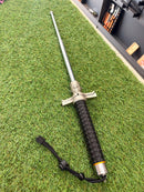 Bastão Retrátil 66cm Prata com Cabo Emborrachado OIF-A130