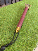 Bastão Retrátil 100cm Dourado com Empunhadura Emborrachada e Guarda Ajustável OIF-A138