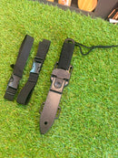 Faca de Mergulho Full Tang com Bainha em ABS e Paracord – QS-M20A