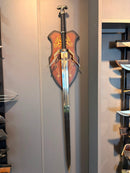 Espada Geralt de Rívia The Witcher com Bainha e Suporte de Parede – DBJ-F