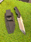 Faca Tática Full Tang VG10 – Cabo G10 + Bainha Kydex – GD-A11