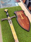 Espada Medieval Rei Davi  PFL139107C