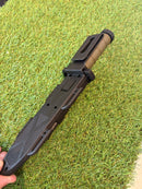 Faca Tatica com Pederneira e Apito - MK-06-1295
