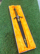 Adaga Templária Medieval Afiada com Bainha ADAGA-E