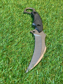 Karambit Silver Metal SK-7-PT