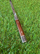 Mini Faca Estilo Tantō Japonesa com Bainha em Madeira CJ-253