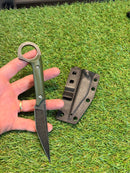 Faca Tática Compacta com Coldre em Kydex SK-1-Verde