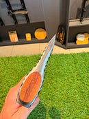 Machado Viking Cabo em Madeira Natural SLK-FT112