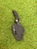 Canivete 2 em 1 Push Dagger Aço D2 com Coldre em Polímero TATICA-SC-B