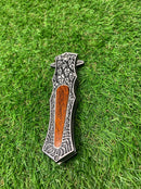 Canivete Punhal Madeira Premium SLK-D17