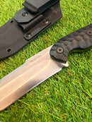 Faca Tática Full Tang VG10 – Cabo G10 + Bainha Kydex – GD-A11
