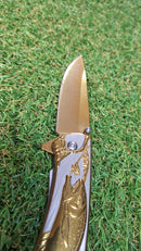 Canivete Pescador Dourado CJ-148