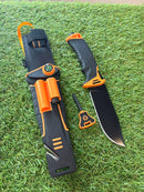 Faca Tática Outdoor com Kit Sobrevivência Integrado – CJ-22