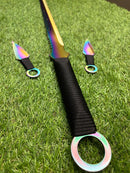 Facão Tático de Combate + Kunai de Brinde - K80