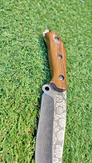 Faca Estilo Casqueadeira Estilo Damasco BM-DJ180