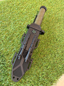 Faca Tatica com Pederneira e Apito - MK-06-1295