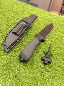 Faca Outdoor com Kit de Sobrevivência e Coldre OIF-A018