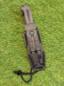 Faca Tática de Sobrevivência com Kit de Emergência GK01-B