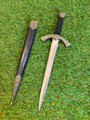 Adaga Medieval em Aço Inoxidável com Bainha ZSQ-0039