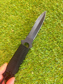 Faca de Mergulho Full Tang com Bainha em ABS e Paracord – QS-M20A