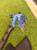 Machado Tático Dragão Azul – Design Exclusivo SLK-FT104
