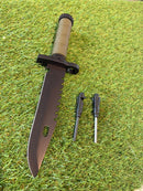 Faca Tatica com Pederneira e Apito - MK-06-1295