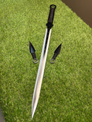 Facão Tático de Combate + Kunai de Brinde - K70