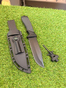 Faca Outdoor com Kit de Sobrevivência e Coldre OIF-A018